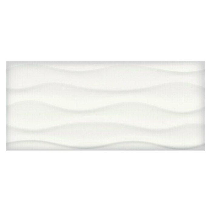 Decocer by Cinca Glow Zidna pločica  (25 x 55 cm, Bijele boje, Sjaj) | BAUHAUS