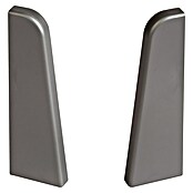 Egger Zaključni pokrov  (Srebrna, 2 kos, Ustrezno za: Egger letve 17 x 60 mm) | 5123 - Zubehör für Leisten | GCDK - Leisten | GCD - Wand Boden Decke Leisten | GC - Wand Boden Decke Leisten | G - Holz/Bauelem | BAUHAUS