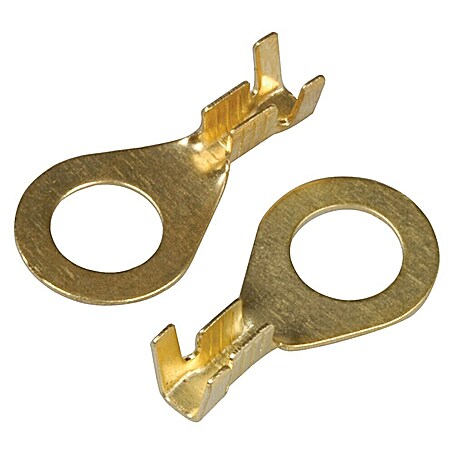 Cartrend Ring-Kabelschuhe (20 Stk., Messing)