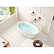 Sanotechnik Freistehende Badewanne Miami (L x B: 170 x 82 cm, 268 l, Acryl, Weiß)