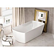 Sanotechnik Freistehende Badewanne Orlando (L x B: 180 x 85 cm, Acryl, Weiß)