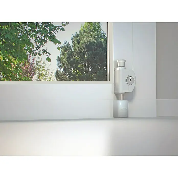 Abus Fensterriegel FTR70 - Geeignet für: Nach außen öffnende Fenster, Weiß - ABUS Fenstersicherung für zusätzlichen Schutz. Bietet Sicherheit und Schutz vor Einbruch. Einfache Installation für Fenster aller Art.