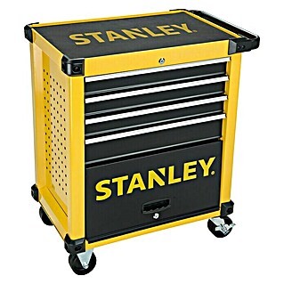 Stanley Carro portaherramientas STMT1-74305 (L x An x Al: 68 x 85,5 x 47 cm, Acero, Amarillo/Negro, No incluye herramientas)