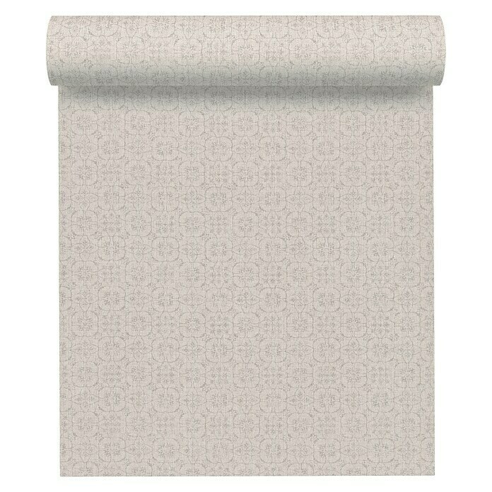 AS Creation Hygge Vliestapete Blumenmuster (Hellbraun, Floral, 10,05 x 0,53 m)