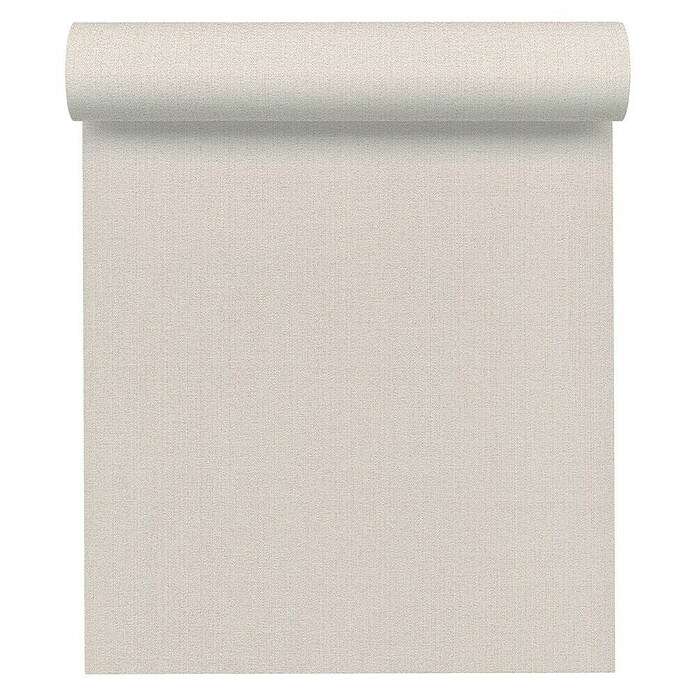 AS Creation Hygge Vliestapete (Beige, Uni, 10,05 x 0,53 m)