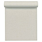 AS Creation Linen Style Vliestapete Meliert (Creme, Uni, 10,05 x 0,53 m)
