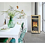 Fireplace Kaminofen (8 kW, Raumheizvermögen: 144 m³, Verkleidung: Sandstein, Schwarz)