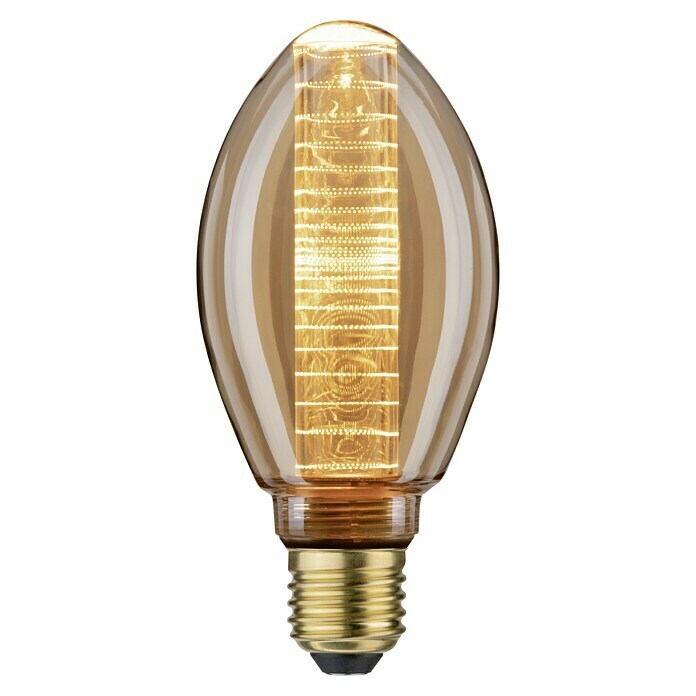 Paulmann Inner Glow LED-Leuchtmittel Ring (1 Stk., E27, Warmweiß, Birnenform)