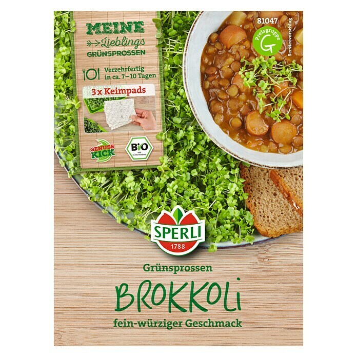 Sperli Saatgut NachfüllpadsBio-Brokkoli Unknown