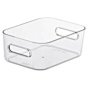 SmartStore Aufbewahrungsbox Compact (L x B x H: 20 x 14 x 7,5 cm, Kunststoff, Transparent)