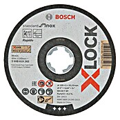 Bosch Professional X-Lock Trennscheibe X-Lock Standard for Inox WA 60 T BF (Durchmesser Scheibe: 125 mm, Stärke Scheibe: 1 mm, Geeignet für: Metall)