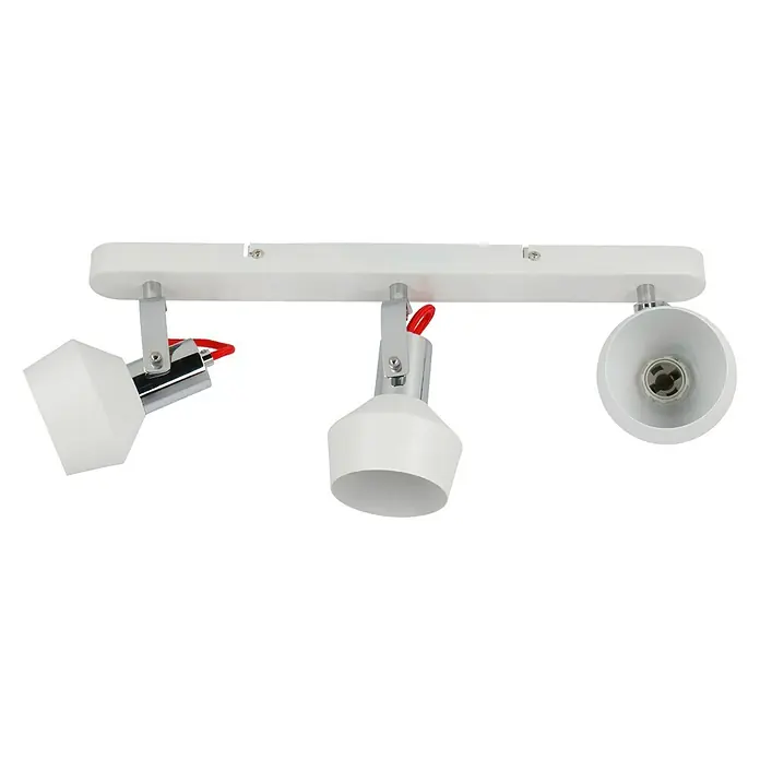 Tween Light Regleta Grado - 12 W, L x An x Al: 45 x 9,5 x 19,2 cm, Blanco, E14 - Lámpara de techo blanca con tres focos. El diseño minimalista proporciona iluminación moderna a la habitación.