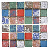 Mozaïektegel Quadrat Orient Color Mix CD CUBIS (31,6 x 31,6 cm, Keramiek, Meerkleurig)