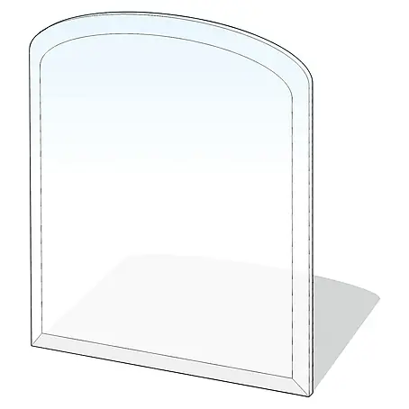 Lienbacher  Glasbodenplatte Segment