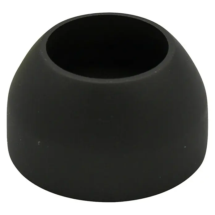 Expo Ambiente Trägerverlängerung - Eisenoptik-brush, Geeignet für: Gardinenstangen Ø 20 mm - Schwarze Ohrstöpselspitze für Ohrhörer, die für Komfort und Geräuschisolierung entwickelt wurde. Perfekt für Audio-Enthusiasten.