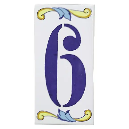 Pavimento cerámico Número 6