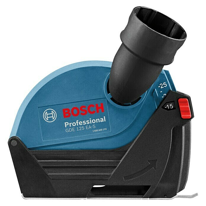 Bosch Professional Absaugvorrichtung GDE 125 EA-TPassend für: Bosch Winkelschleifer GWS-Serie mit Ø 125 mm Left Side View