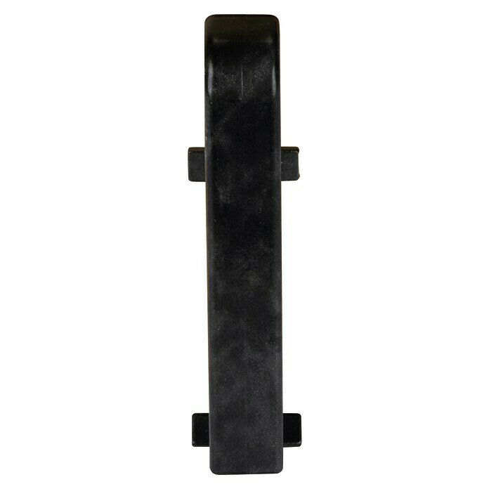 Egger Übergangskappe (Stein Schwarz, 2 Stk., Passend für: Egger Sockelleisten 17 x 60 mm)