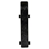 Egger Übergangskappe (Stein Schwarz, 2 Stk., Passend für: Egger Sockelleisten 17 x 60 mm)