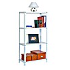 Simonrack Simonhome Metallregal (L x B x H: 30 x 100 x 160 cm, Traglast: 100 kg/Boden, Anzahl Böden: 4 Stk., Weiß)