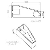 Ottofond Badewannenträger Durban A (Passend für: Badewanne Durban A 170 x 75 cm)