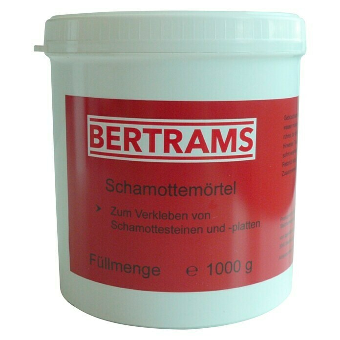 Bertrams Schamottemörtel (1 kg) | BAUHAUS