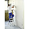 Krause Doppel-Stehleiter (2 x 3 Stufen, Arbeitshöhe: 2,2 m)