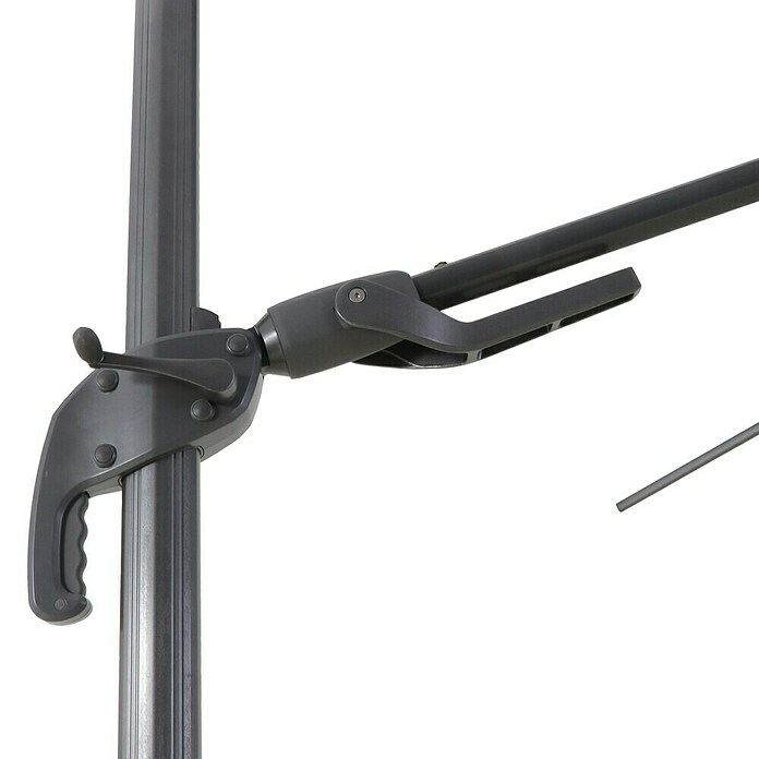 Sunfun Ampelschirmgestell (L x B: 300 x 300 cm, Aluminium, Rund)