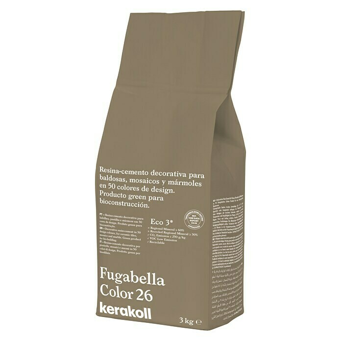 Kerakoll Sellador de resina - cemento Fugabella (Tono de color: 26, 3 kg)