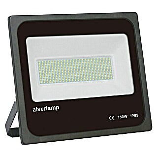 Alverlamp Proyector LED LMN (150 W, L x An x Al: 33,5 x 6,4 x 29,2 cm, Negro, Blanco neutro)