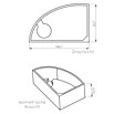 Ottofond Wannenträger Sansibar B (Passend für: Badewanne Sansibar B 150 x 97 cm)