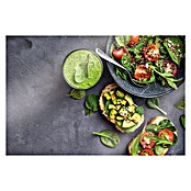 CUCINE Küchenrückwand (Fresh Avocado, 60 x 40 cm, Stärke: 6 mm, Einscheibensicherheitsglas (ESG))