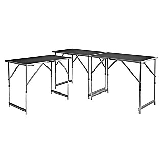 Multifunctionele tafel Eco Alu-trio (l x b: 3 m x 60 cm, MDF gelamineerd)
