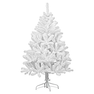 Árbol de Navidad artificial Canmore blanco (Altura: 155 cm, Blanco)