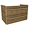 Camargue Modern 3.0 Badmöbel-Set MO80B3 (Gesamtbreite Badmöbel: 80 cm, Berg Eiche, Matt, 3 -tlg.) | BAUHAUS