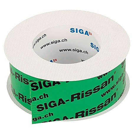 Siga Klebeband Rissan 60 (25 m x 60 mm, Armierte Spezialfolie aus PE)