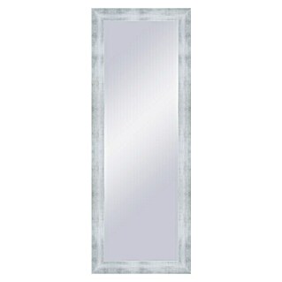 Espejo con marco Champán (54 x 144 cm, Plata mate)