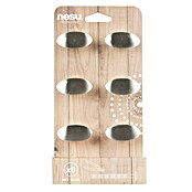Nesu Tirador para muebles 27416 (L x An x Al: 4 x 2 x 2,4 cm, Acero, Cromado pulido)