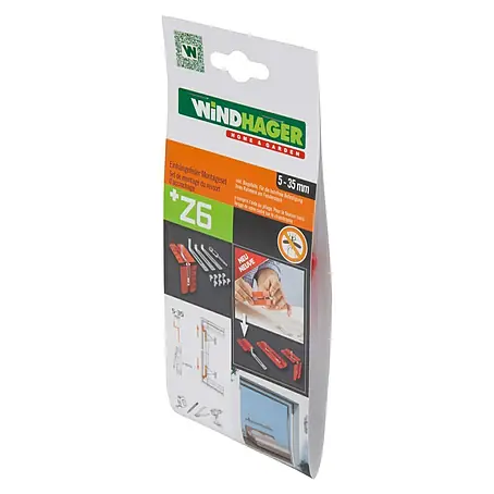 Windhager Fenstermontage-Set Einhängefeder Z6