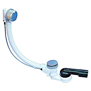 Hutterer & Lechner Ab- & Überlaufgarnitur (Geeignet für: Badewannen, Kunststoff, Drehexcenterbetätigung)