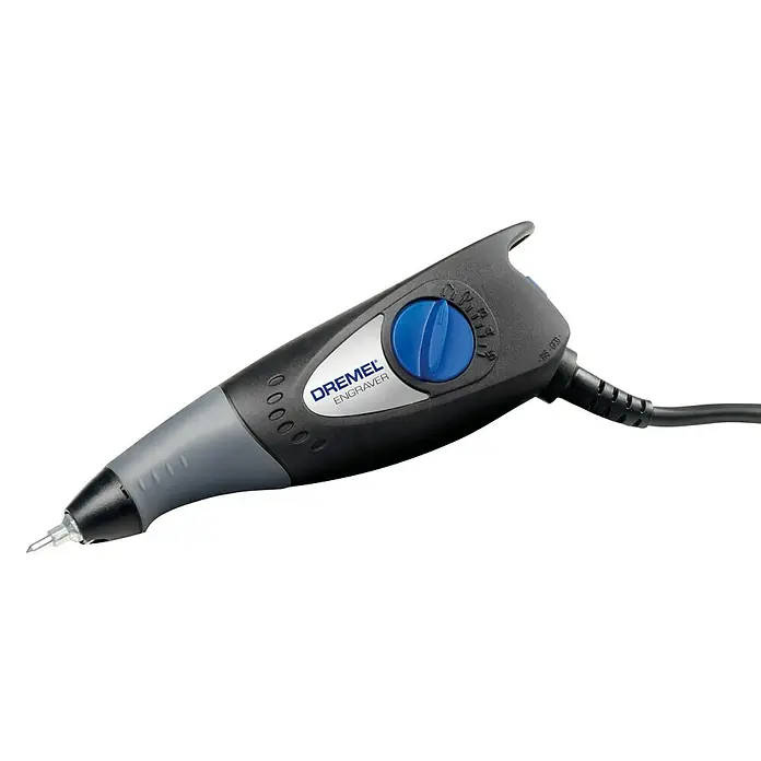 Dremel Graviergerät 290-3 Hobby - 35 W - Dremel Graveur mit Geschwindigkeitsregler, ideal zum Gravieren verschiedener Materialien wie Metall, Glas und Holz.