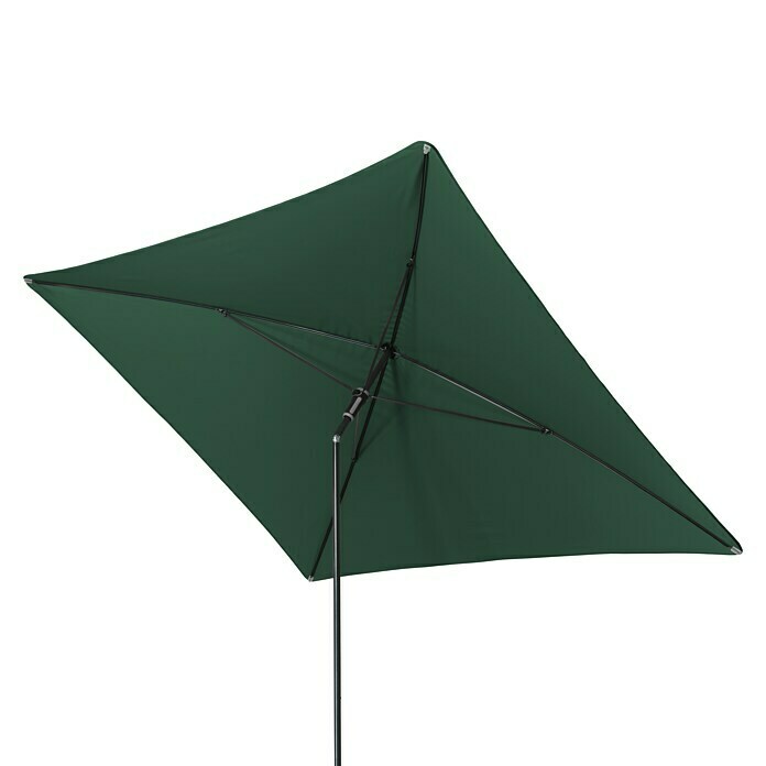 Doppler Sonnenschirm Sunline WaterproofDunkelgrün, 230 x 190 cm Left Side View