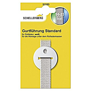 Schellenberg Gurtführung Mini & Maxi (Durchmesser: 42 mm, Weiß)