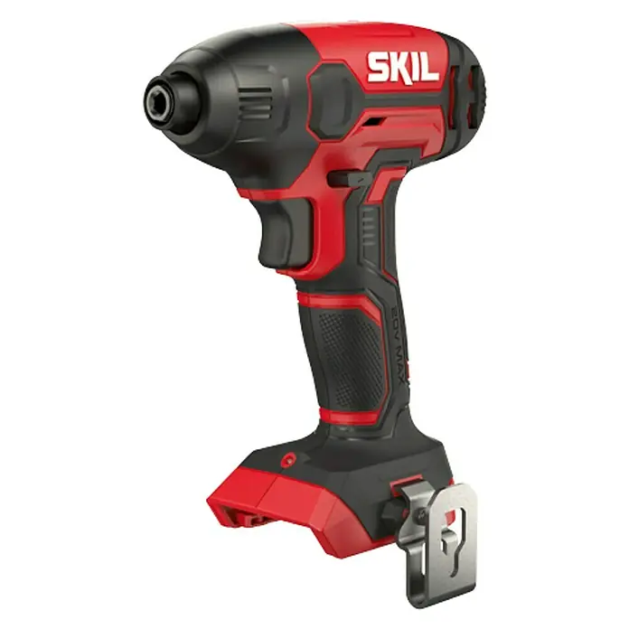 Skil PWRCore 20V Akku-Schlagschrauber 3210 CA - 20 V, Ohne Akku - Der SKIL 20V MAX Akku-Schlagschrauber in Schwarz und Rot ist ein kompaktes und leistungsstarkes Werkzeug für Schraubarbeiten.