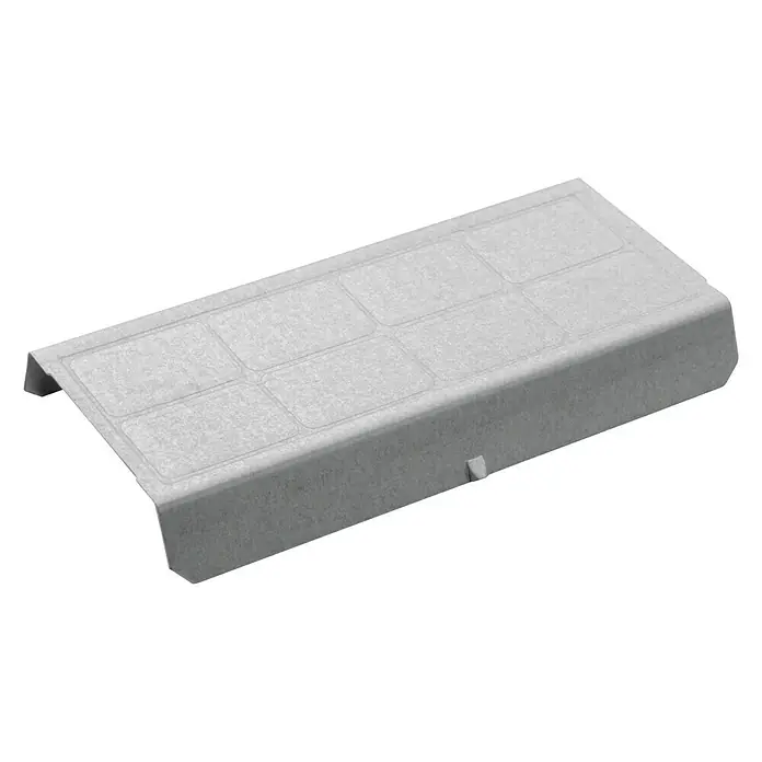 Placafix Elemento de unión para perfiles Empalme TC60 - Plateado - Un inserto de filtro para grifo gris que mejora la calidad del agua y asegura agua limpia y pura.