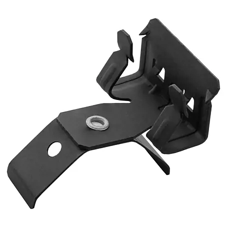 Placafix  Clip de montaje metálico horizontal para varilla lisa