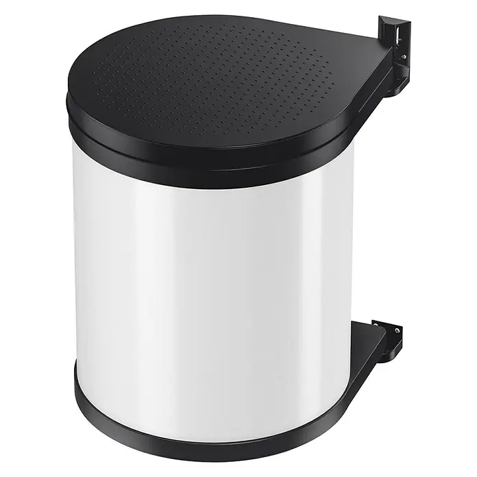 Hailo Pattumiera a Pedale Pure Taglia XL 44 L Argento 0545-020 | Leroy