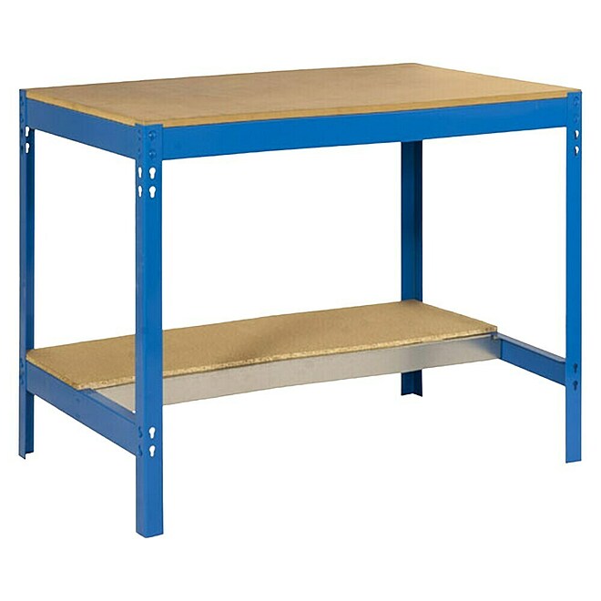 Simonrack Simonwork Banco de trabajo BT0 (L x An: 61 x 91 cm, Azul)