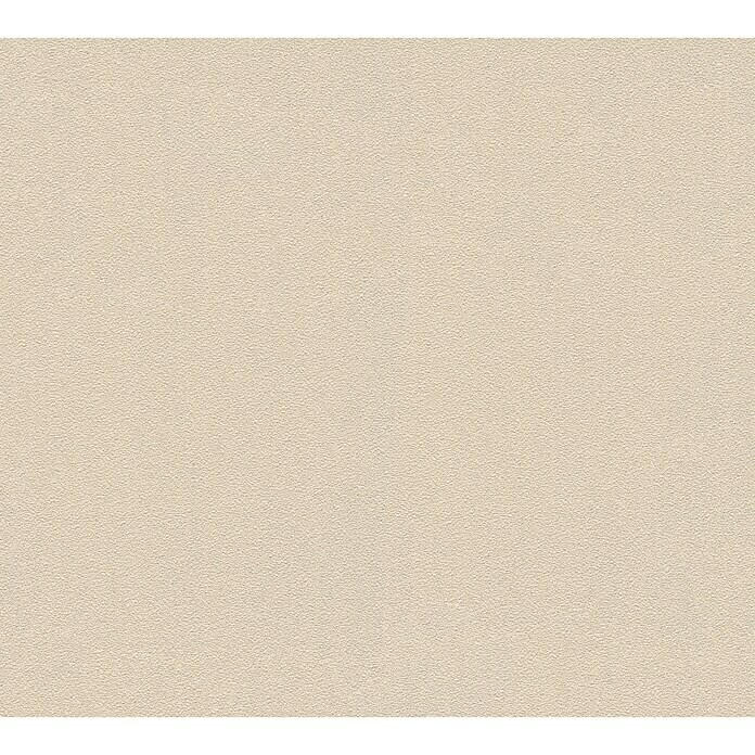 AS Creation Trendwall Vliestapete II (Beige, Uni, 10,05 x 0,53 m)