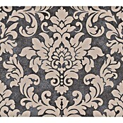 AS Creation Trendwall Vliestapete (Schwarz/Beige, Ornament, 10,05 x 0,53 m)